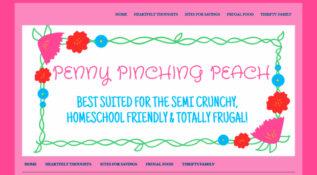 pennypinchingpeach.com