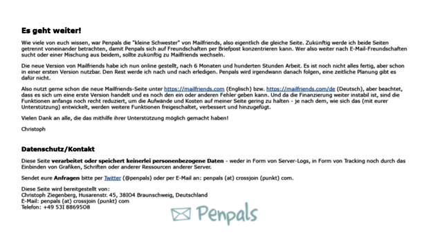 penpals.de