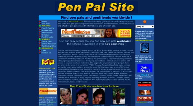 penpalsite.com