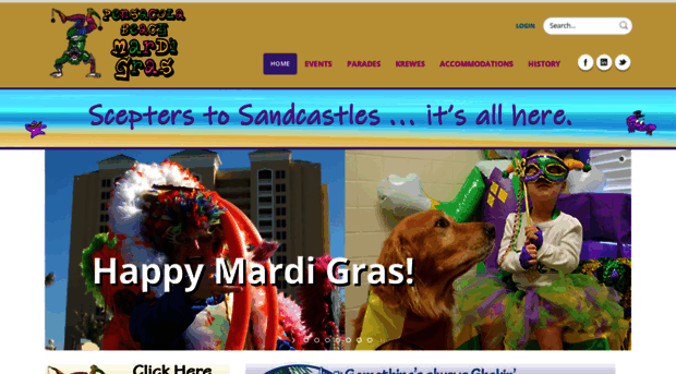 pensacolabeachmardigras.com