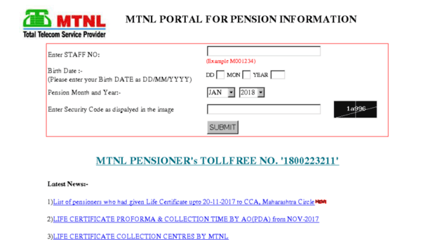 pensioner.mtnl.in