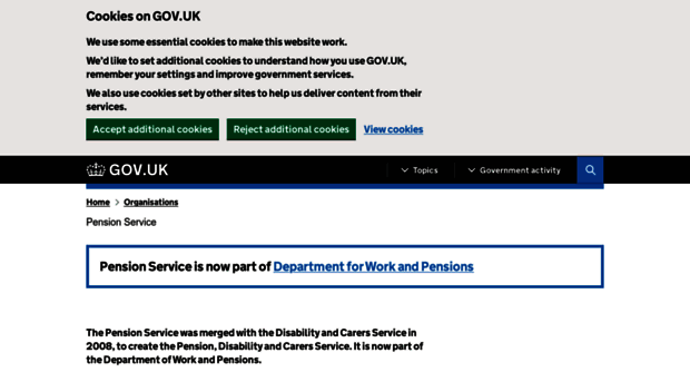 pensions.gov.uk