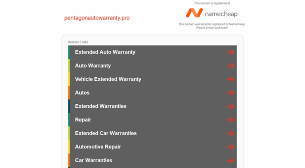 pentagonautowarranty.pro