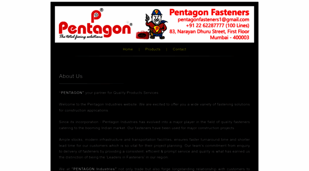 pentagonfasteners.com