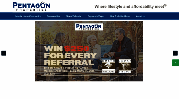 pentagonhomes.biz