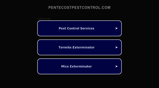 pentecostpestcontrol.com