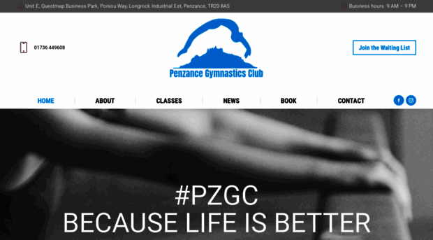 penzancegymclub.co.uk