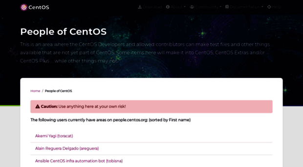 people.centos.org