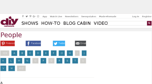 people.diynetwork.com