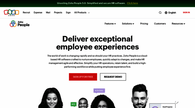 people.zoho.com