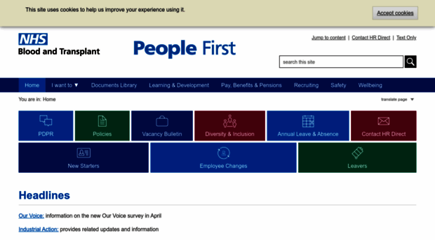 peoplefirst.nhsbt.nhs.uk