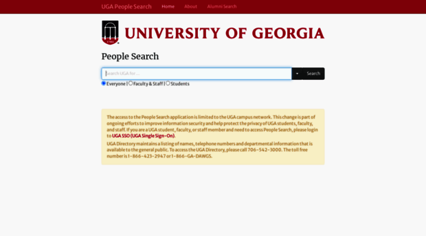 peoplesearch.uga.edu