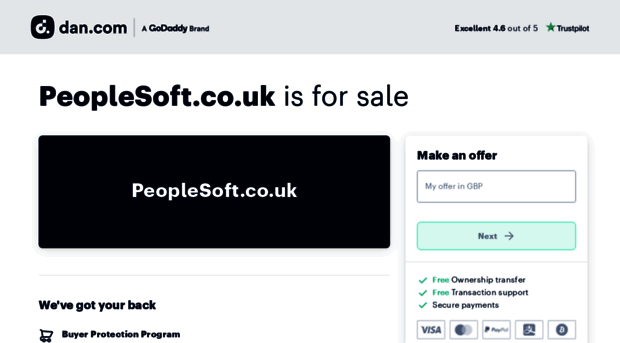 peoplesoft.co.uk