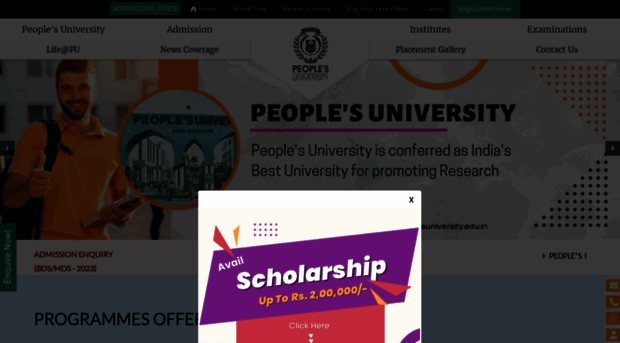 peoplesuniversity.edu.in