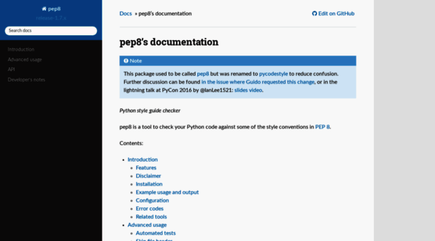 pep8.readthedocs.org