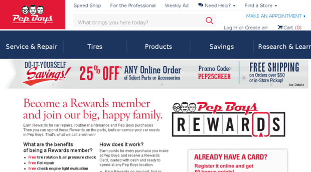 pepboysrewards.com