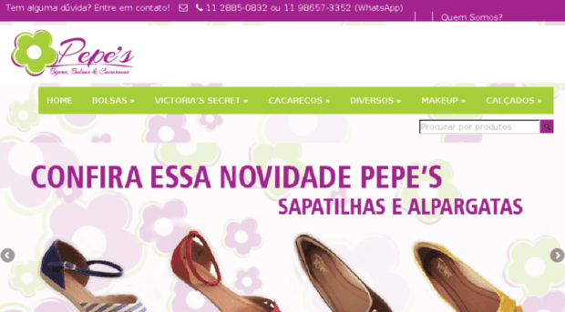 pepesbolsasecacarecos.com.br