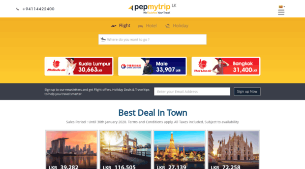 pepmytrip.com