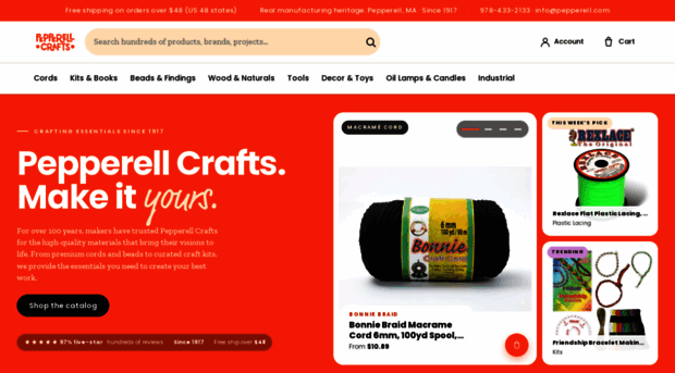 pepperellcrafts.com