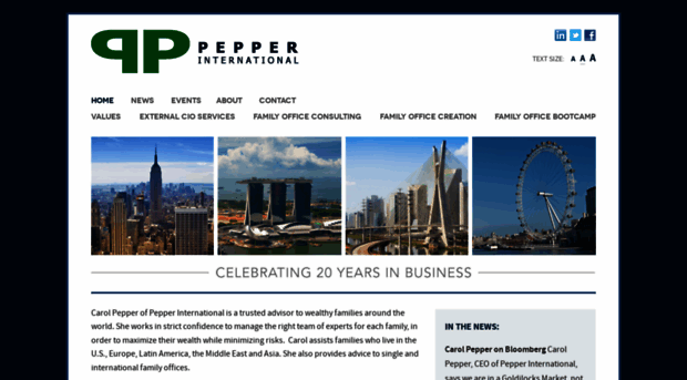 pepperinternational.com