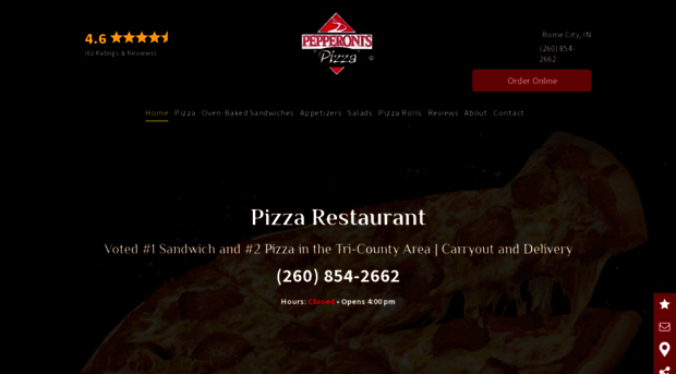 pepperonispizzarc.com