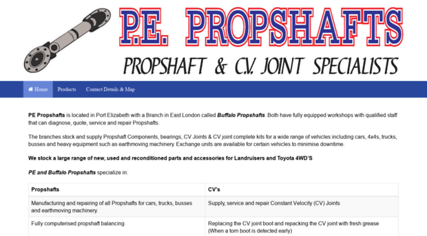 pepropshafts.co.za