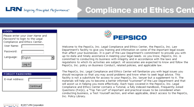 pepsico-lcec.lrn.com