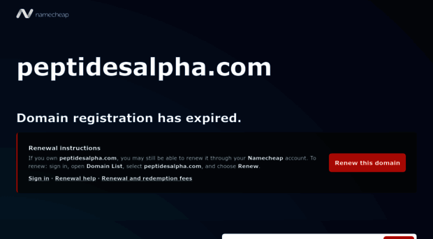 peptidesalpha.com