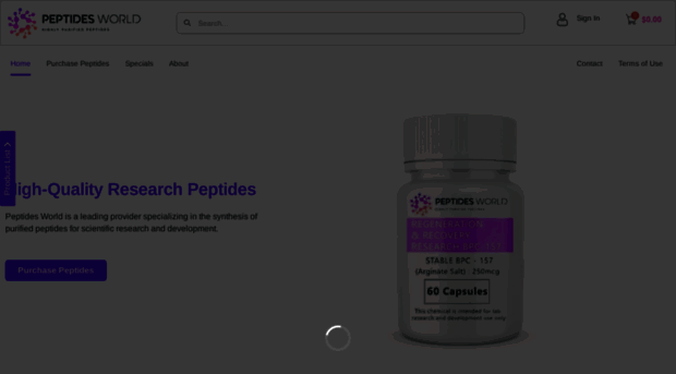 peptidesworld.com