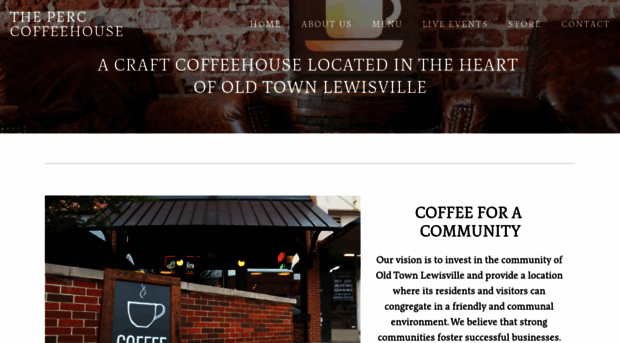 perccoffeehouse.com