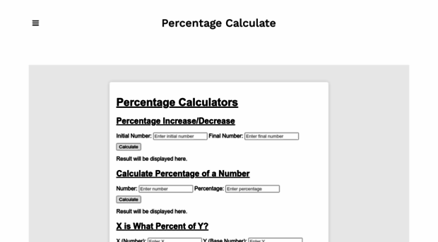 percentagecalculate.co.uk