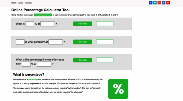 percentagecalculation.com