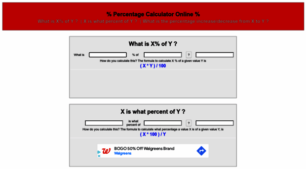 percentagecalculator.eu