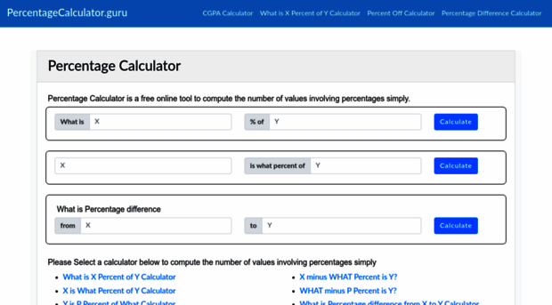 percentagecalculator.guru