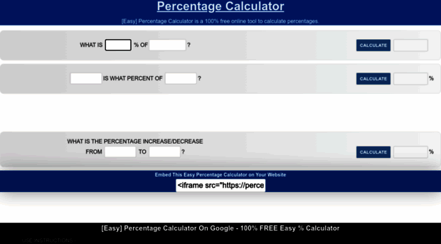 percentagecalculator.thecommerceworld.in