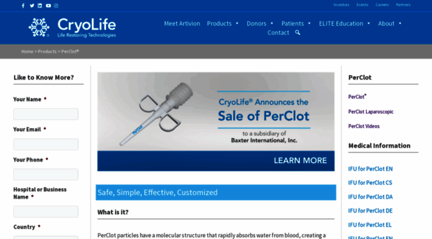 perclot.com