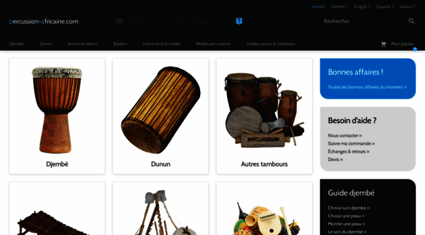 percussion-africaine.com