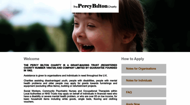 percy-bilton-charity.org