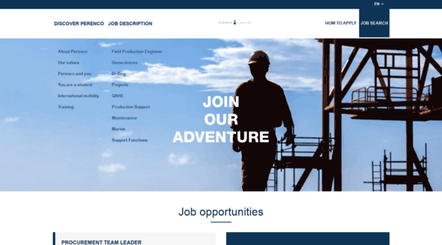 perenco-careers.com