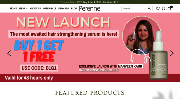 perennecosmetics.com