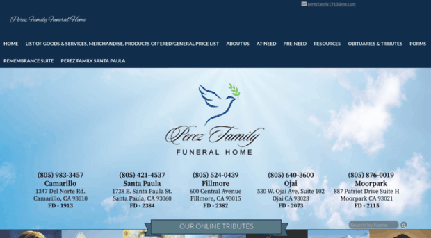 perezfamilyfuneralhome.com