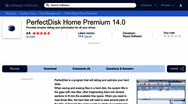 perfectdisk-home-premium.software.informer.com