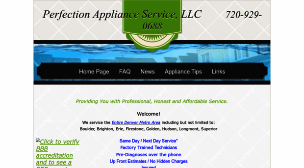 perfectionapplianceservice.com