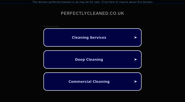 perfectlycleaned.co.uk