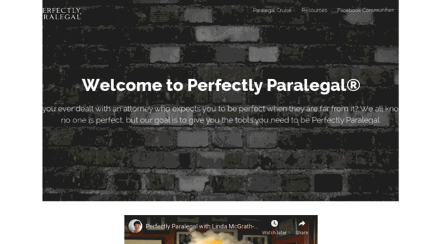 perfectlyparalegal.com