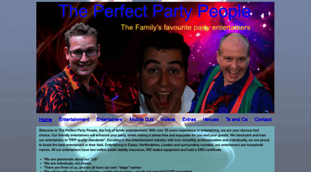 perfectpartypeople.co.uk