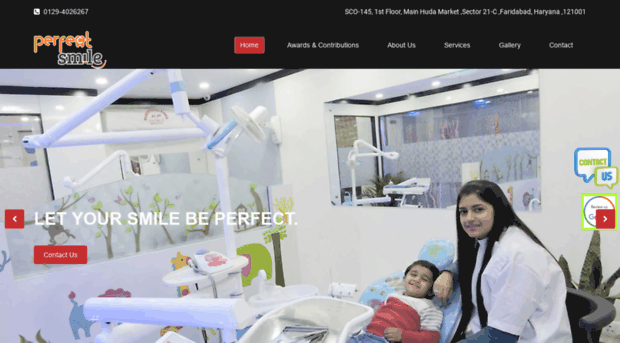 perfectsmilefaridabad.com