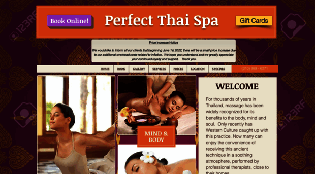 perfectthaispa.com