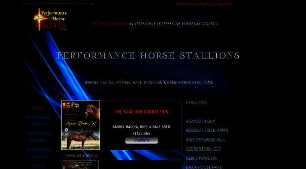 performancehorsestallions.com