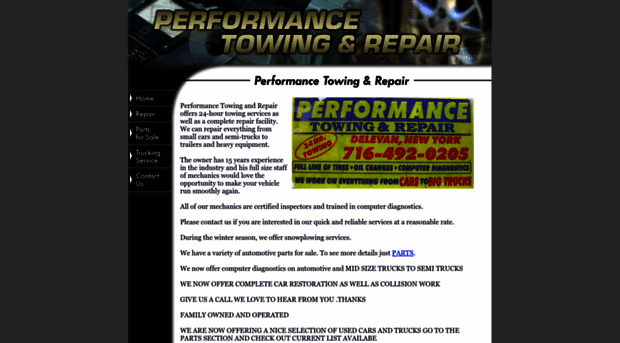 performancetowingrepair.com